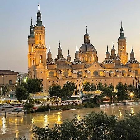 Apartamento Con Vistas Al Pilar Con Aparcamiento Privado Saragoça Exterior foto