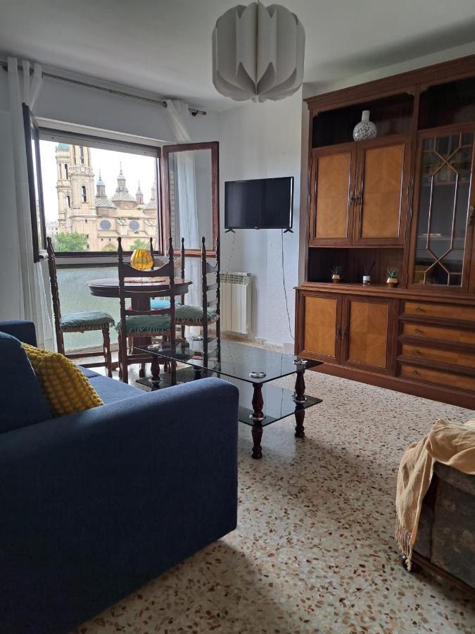 Apartamento Con Vistas Al Pilar Con Aparcamiento Privado Saragoça Exterior foto