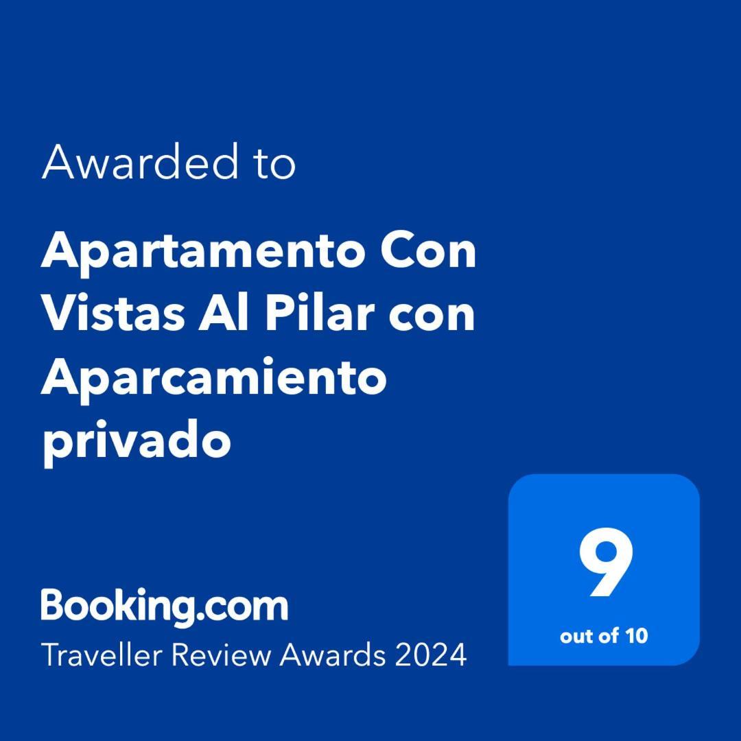 Apartamento Con Vistas Al Pilar Con Aparcamiento Privado Saragoça Exterior foto